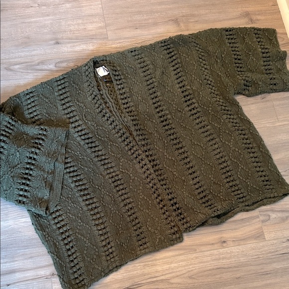 Sonoma Forest Green Knit Sweater - Picture 1 of 4